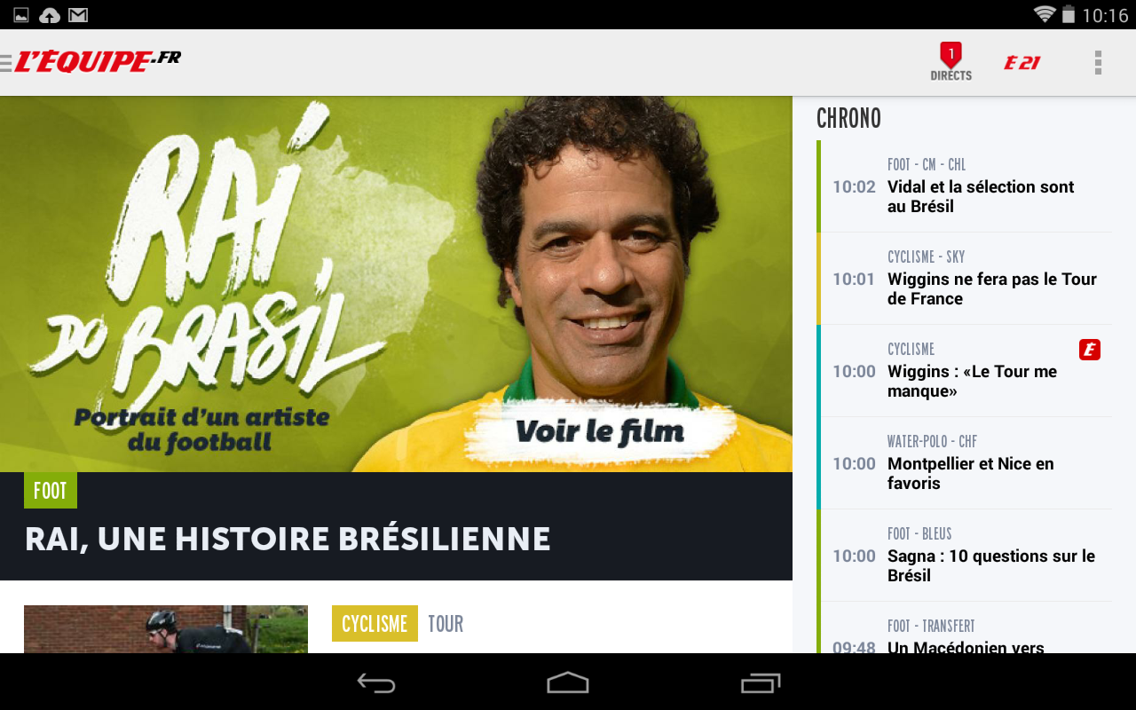 L'Equipe.fr : foot, rugby - Android Apps on Google Play