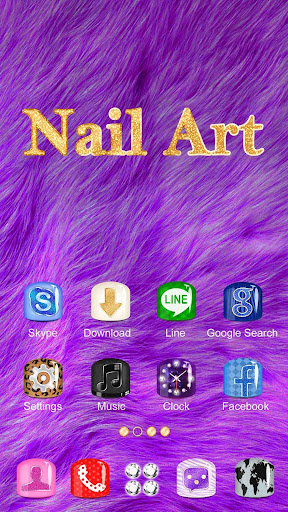 【免費個人化App】Nail Art GO Launcher Theme-APP點子