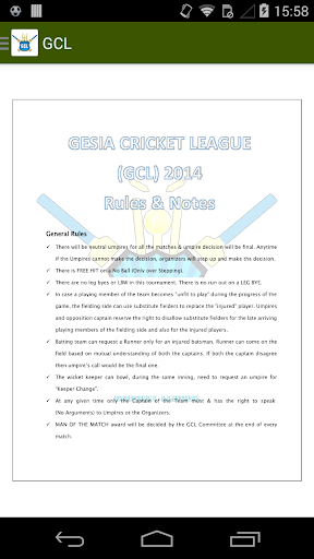 【免費運動App】GESIA Cricket League-APP點子