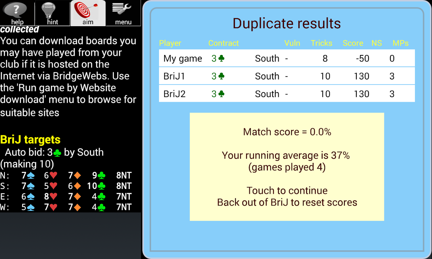   BJ Bridge (BriJ) – Screenshot 