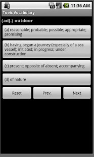 Toeic Vocabulary Trainer