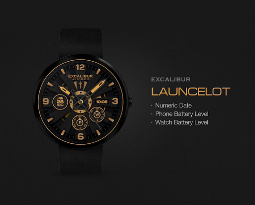 Launcelot watchface by Excalib