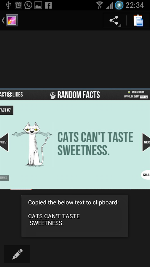 Copy Paste Any Text Instantly - screenshot