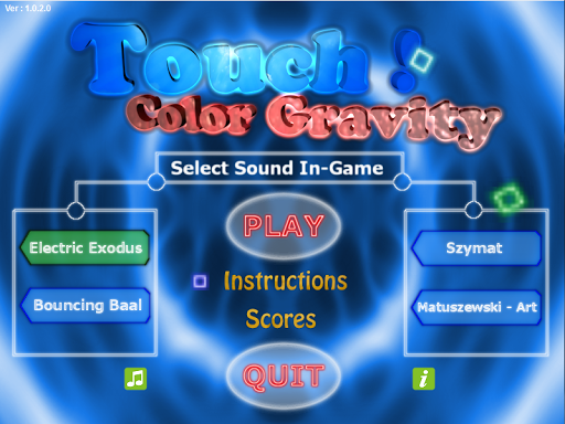Touch Color Gravity