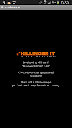 Birthday Cake Reminder poster 2