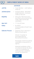 Employment News of India APK ภาพหน้าจอ #5