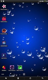 download Water drops live wallpaper free