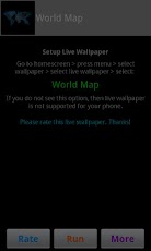 World Map Live Wallpaper