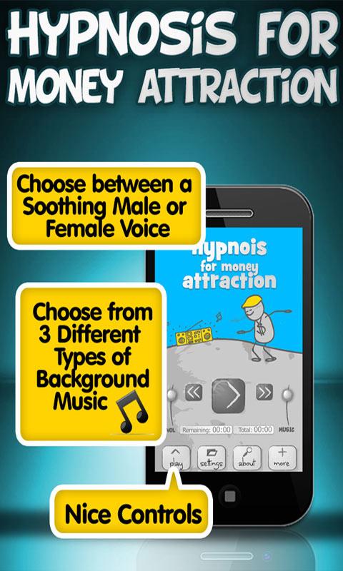 Android application Hypnosis for Money Attraction screenshort