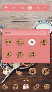 Free Cookies LINE Launcher theme APK for Android
