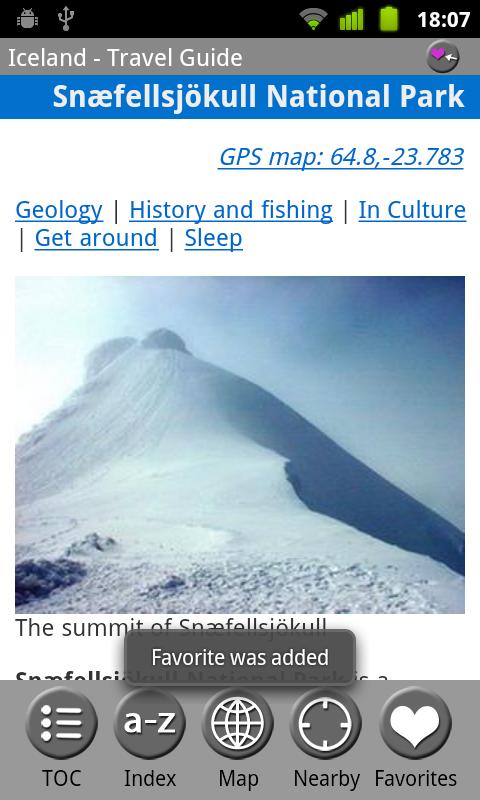 Iceland - Travel Guide Screen 3
