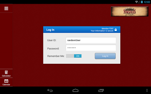 Stockmans Bank for Tablet
