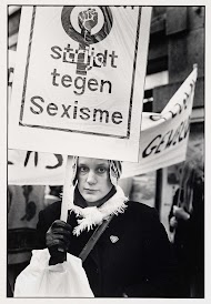 'Vrouwen Tegen Sexueel Geweld' demonstreren tegen peepshows en porno