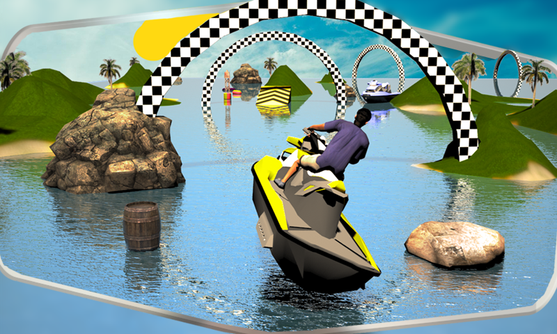 Jet Ski Driving Simulator 3D Screen 1