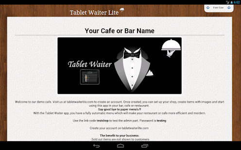 How to install Tablet Waiter Lite 2.0.0 apk for bluestacks