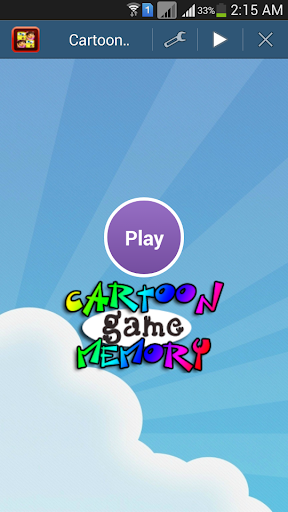 Cartoon Memory Game