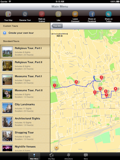 【免費旅遊App】Pecs Map and Walks-APP點子