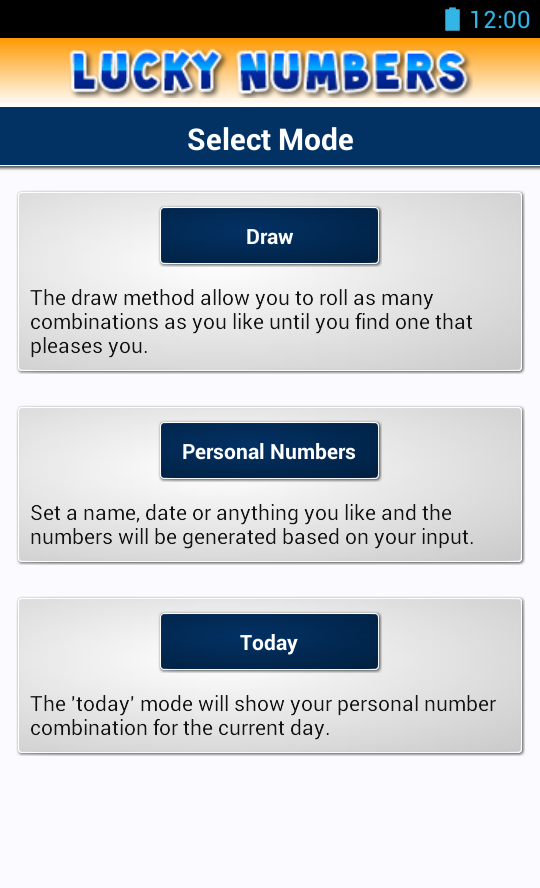 Lucky numbers генератор чисел