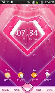Lastest EMPRESS Go Launcher Ex Theme APK for Android