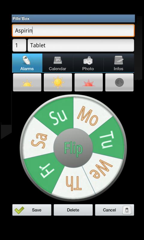 PillsBox Screen 2