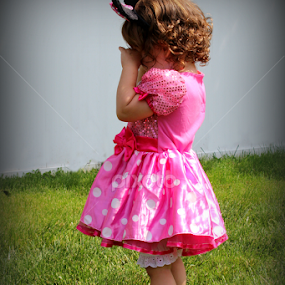 Pouting Minnie by Michelle DeWeese Webber - Babies & Children Children Candids