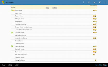 UK/WP Birding Checklist (demo) poster 6
