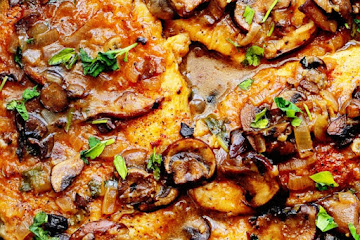 Skinny Chicken Marsala (Healthy Chicken Marsala)