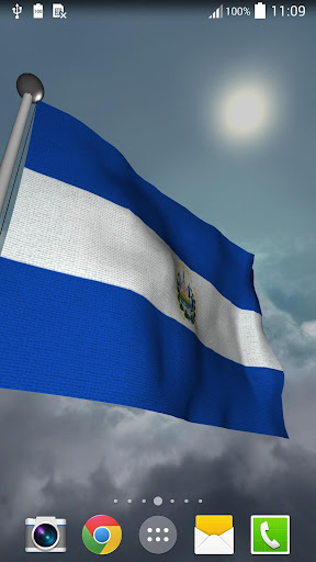 El Salvador Flag + LWP