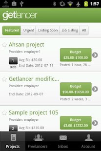 Lastest GetlancerGreen APK for Android