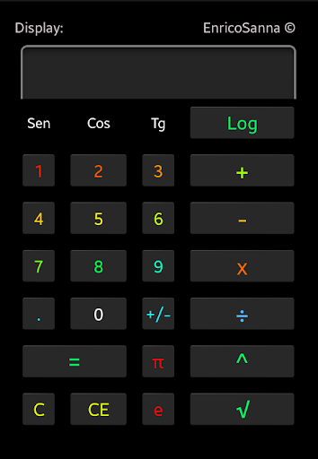 Colored Calculator