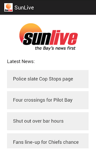 【免費新聞App】SunLive-APP點子