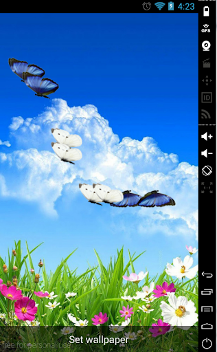 Butterfly Spring LiveWallpaper