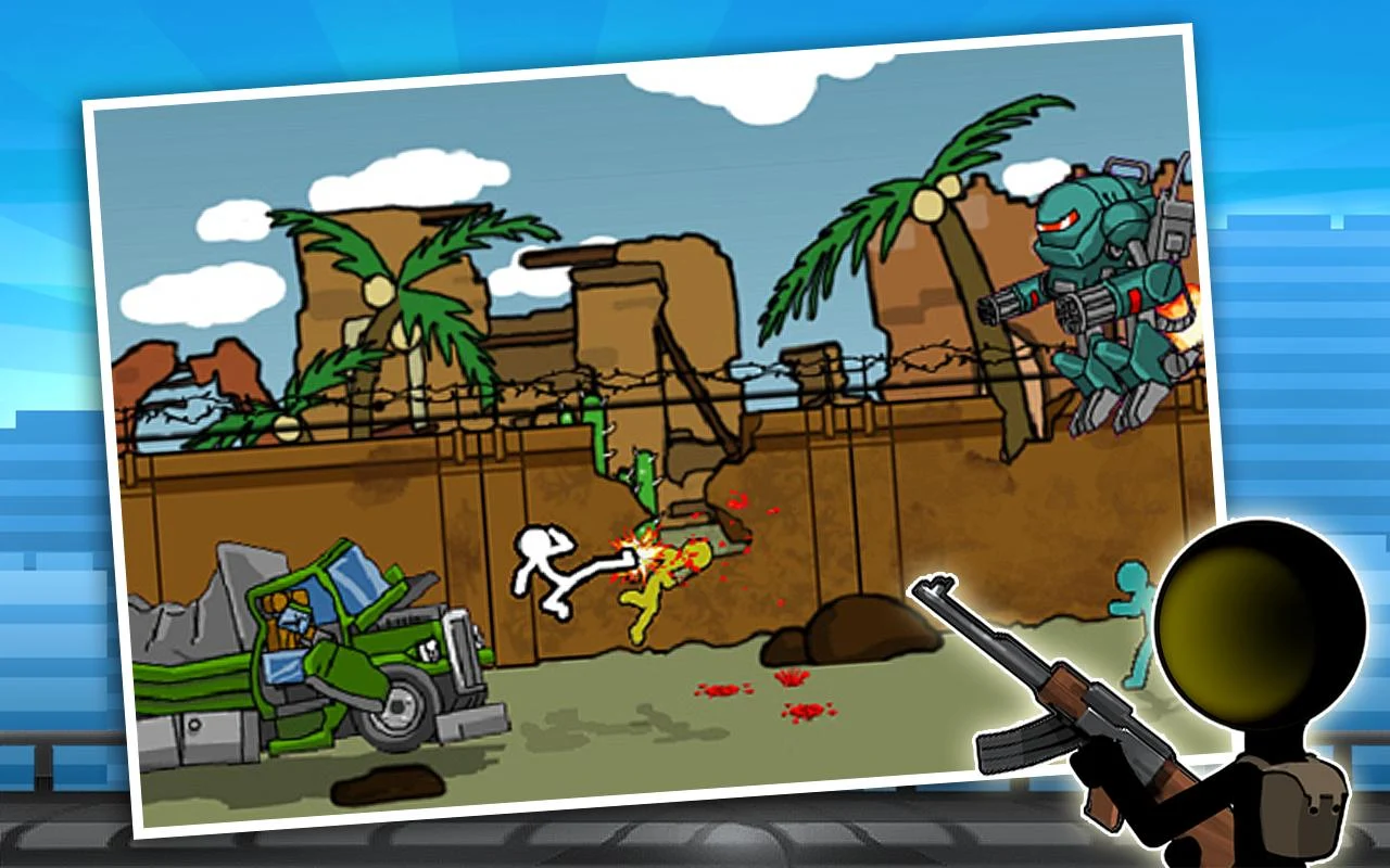   Anger of Stick 2: captura de tela 