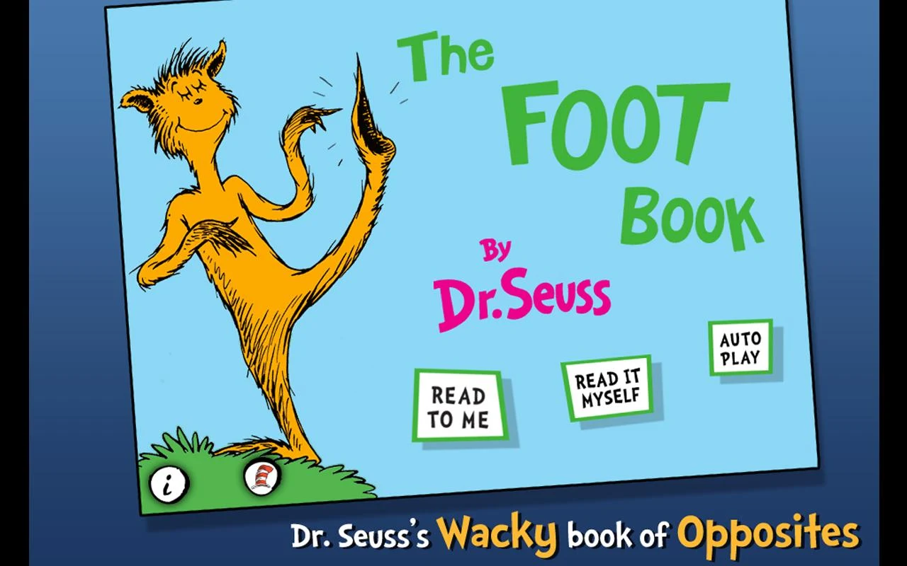    The FOOT Book - Dr. Seuss- screenshot  