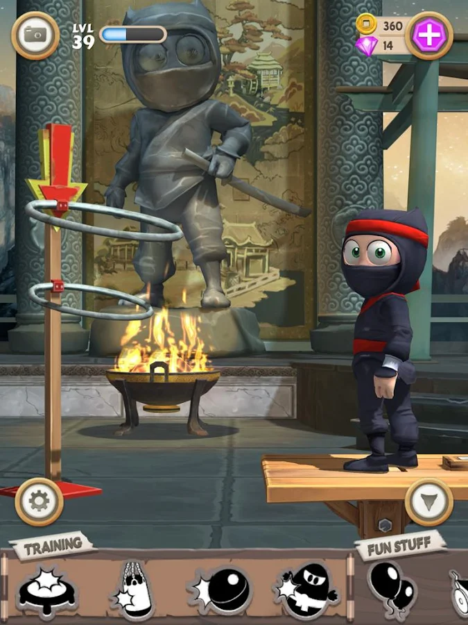 Clumsy Ninja - screenshot