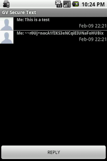 GV Secure Text Pro