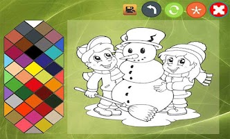 Christmas coloring book 3 APK Cartaz #6