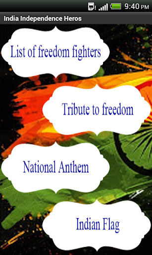 【免費教育App】India Freedom Fighters-APP點子