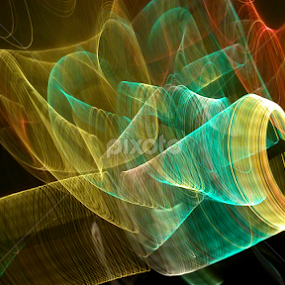 by Ankita Chaudhari - Abstract Light Painting