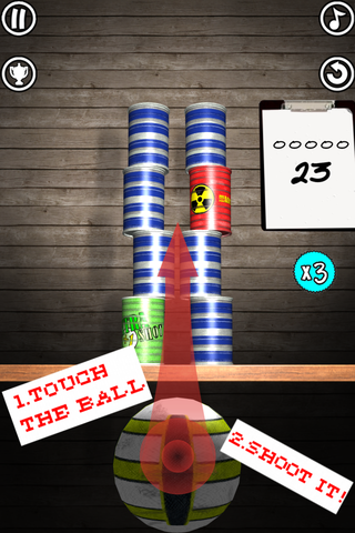 Android application Tin Shot Pro screenshort