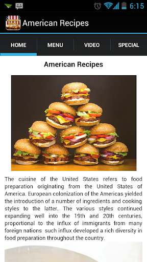 American Recipes