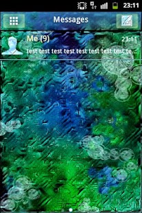 GO SMS PRO Theme After Rain Screenshots 0