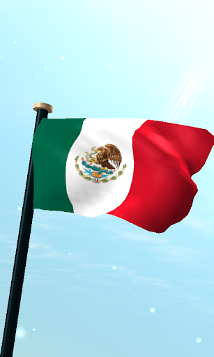 Mexico Flag 3D Live Wallpaper