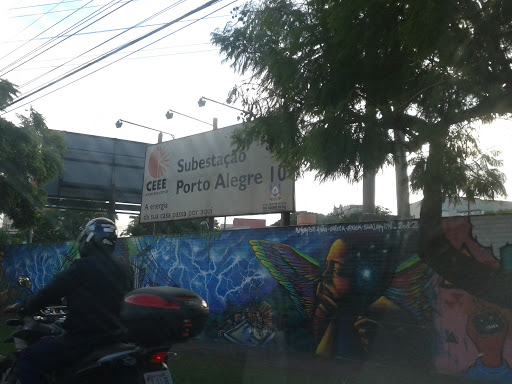 Grafite Na Subestação Da Av.  Ipiranga