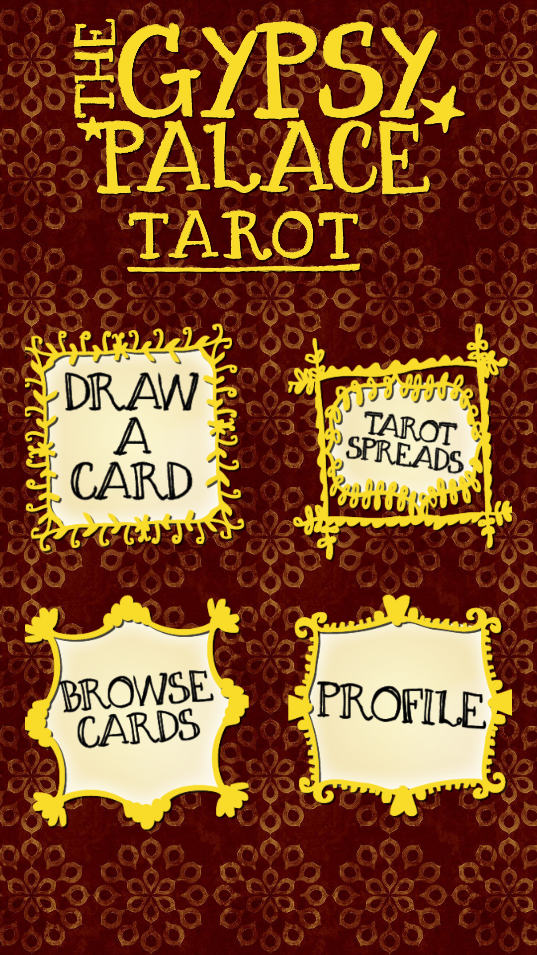 Android application Gypsy Palace Tarot screenshort