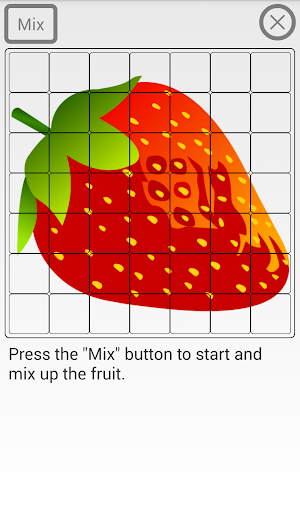 【免費家庭片App】Fruit Mix Up Sliding Tiles-APP點子