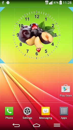 免費下載個人化APP|Juicy Fruit Analog Clock app開箱文|APP開箱王