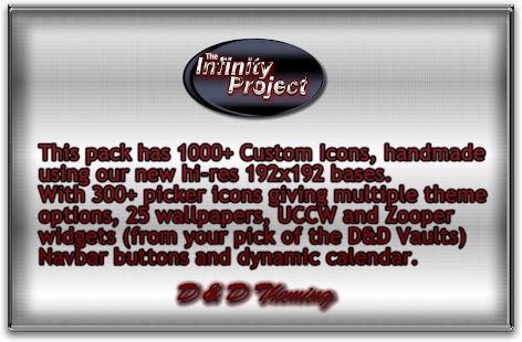 Lastest The Infinity Project Icon pack APK for Android