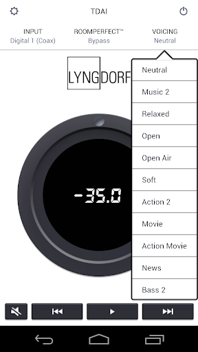 Lyngdorf Remote