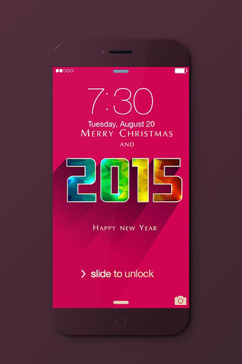 New Year Lock Screen-Fireworks